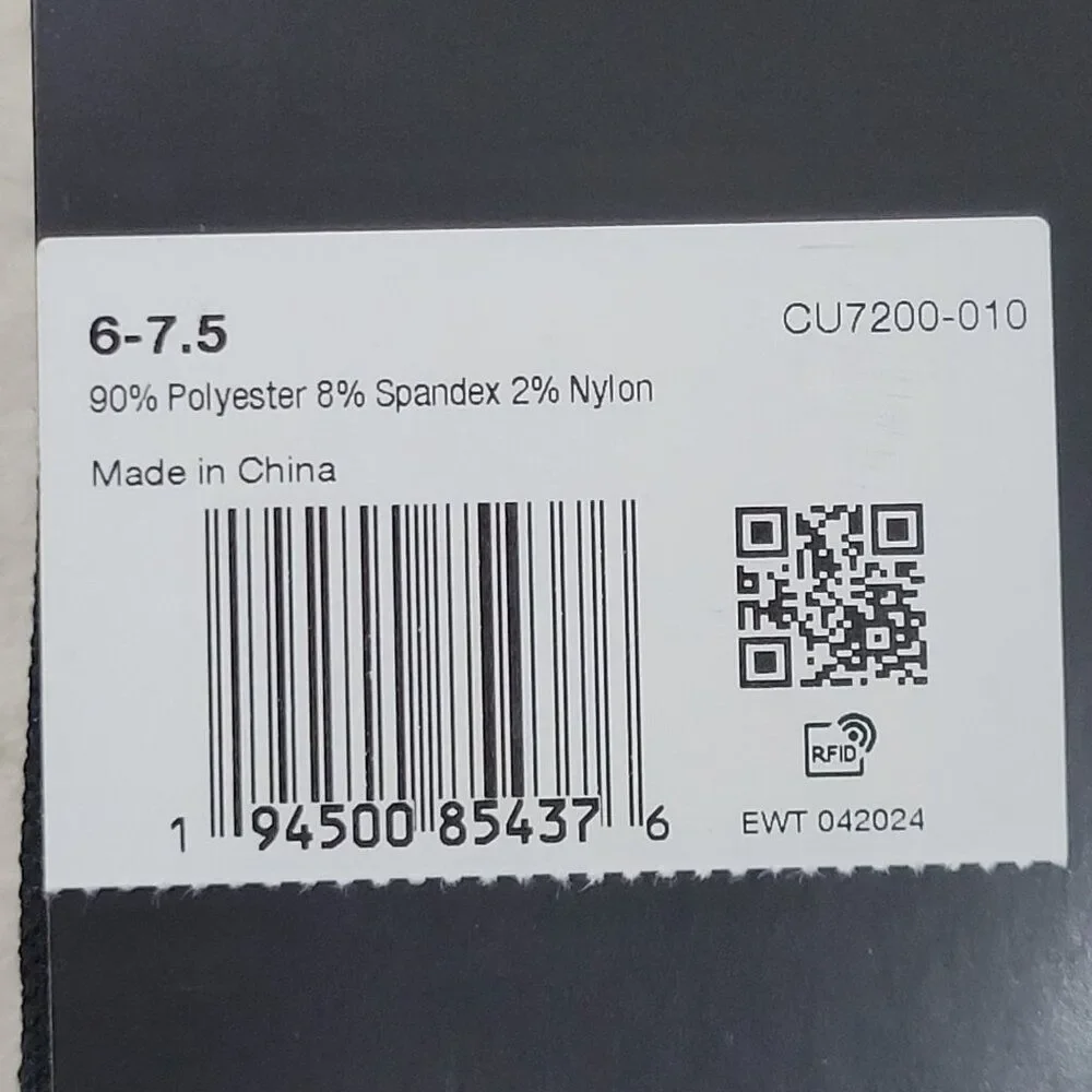 Nike Spark Cushioned Running Crew Socks Women‎ 7.5-9 Men 6-7.5 Reflective 2 Pair